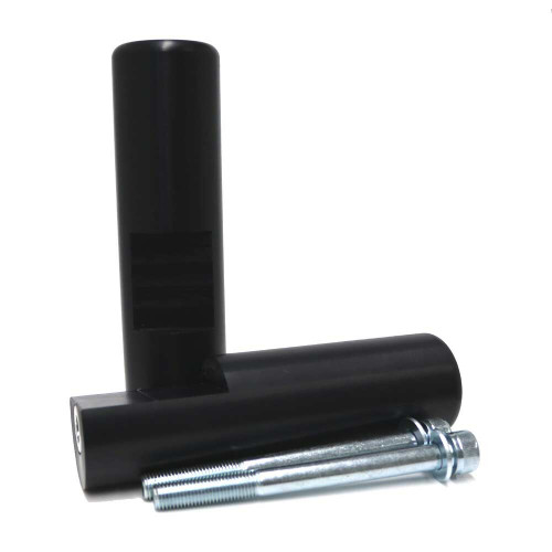 SHOGUN FRAME SLIDERS NO CUT BLACK 71-13000