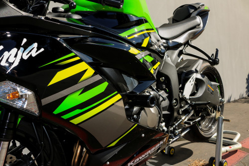 SHOGUN PR/FRAME SLIDERS BLACK KAW 71-13025