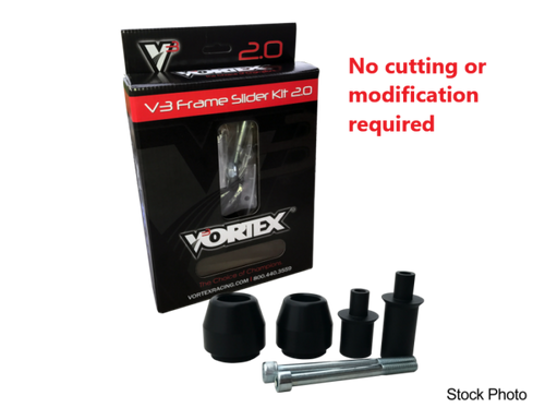 VORTEX FRAME SLIDERS V3 2.0 BLK KAW SR141