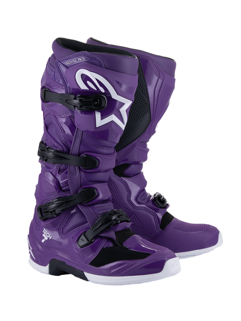 ALPINESTARS TECH 7 BOOTS PURPLE