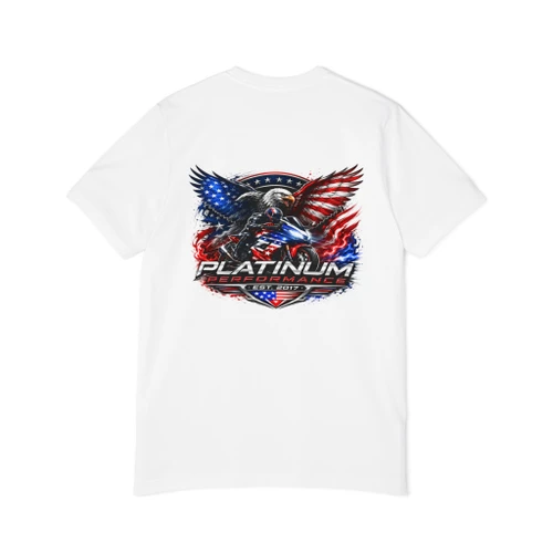 Patriotic Eagle Platinum Performance Graphic T-Shirt 