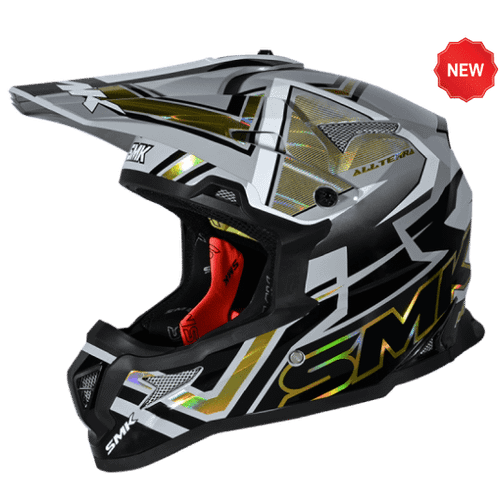 SMK OFF-ROAD ALLTERRA X-ACES (CHROME) GL627 GOLD/BLACK/WHITE SIDE VIEW