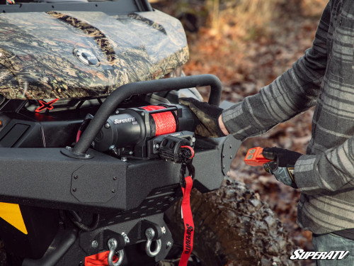 2500 LB. UTV/ATV WINCH (WITH WIRELESS REMOTE & SYNTHETIC ROPE)