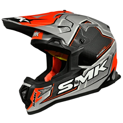 SMK OFF-ROAD ALLTERRA MAVERIX GL627 ORANGE/GREY/BLACK SIDE VIEW