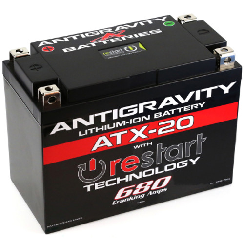 Antigravity YTX20 Lithium Battery w/Re-Start