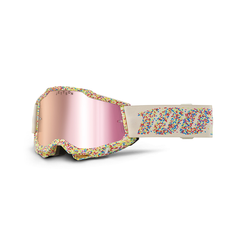 100-PERCENT ACCURI 2 GOGGLE 2/PK LE JETT LAWRENCE DONUT - MIRROR