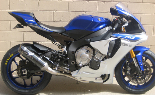 Graves Motorsports Yamaha R1 Cat Eliminator Exhaust System 15-25