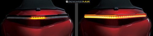 PATHFINDER REAR SPOILER WITH LED LIGHTS DYNAMIC SEQUENTIAL BLACK HON 2018-20