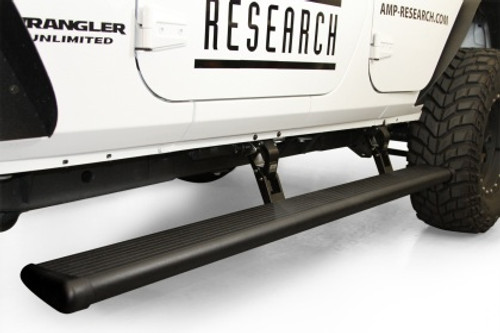 AMP Research 2007-2017 Jeep Wrangler JK 4 Door PowerStep - Black