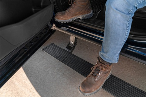 AMP Research 2017-2017 Ford SD All Cabs PowerStep Plug N Play - Black