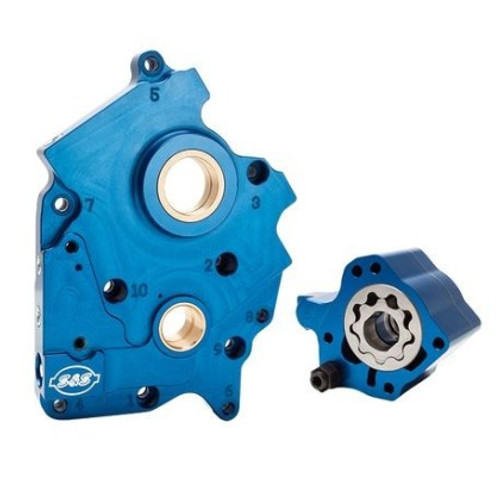 S&S Cycle 2017+ M8 Oil Cooled Models Oil Pump & Cam Plate Kit