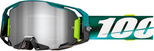 100-PERCENT ARMATIC GOGGLE POLARITY MIRROR SILVER LENS 100-PERCENT ARMATIC GOGGLE POLARITY MIRROR SILVER LENS