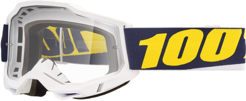 100-PERCENT ACCURI 2 GOGGLE TORC CLEAR LENS 100-PERCENT ACCURI 2 GOGGLE TORC CLEAR LENS