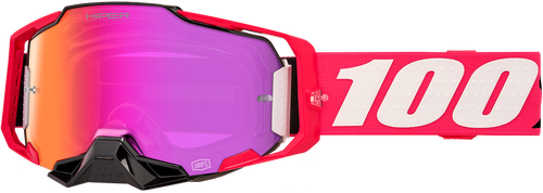 100-PERCENT ARMEGA HIPER GOGGLE KLOUG MIRROR DARK RED LENS 100-PERCENT ARMEGA HIPER GOGGLE KLOUG MIRROR DARK RED LENS
