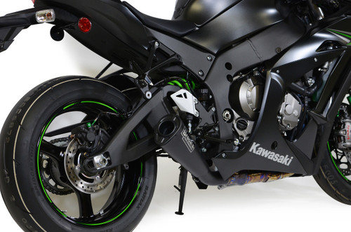 Single Alien Head Slip-On (3/4 System) Black ZX-10R (16-20)