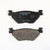 BRAKING BRAKE PAD SEMI METALLIC