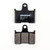 BRAKING BRAKE PAD SET SEMI-METALLIC 31-875S