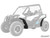 CAN-AM MAVERICK SPORT LOW PROFILE FENDER FLARES