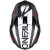 3 SRS Hexx V.3 Helmet Black/White
