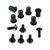 Titanium Windshield Kit 6 Bolt