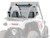 POLARIS RZR 200 REAR WINDSHIELD