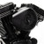S&S Cycle 2017+ M8 Models Stealth Air Cleaner Kit w/ Black Teardrop Cover