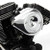 S&S Cycle 2017+ M8 Models Stealth Air Cleaner Kit w/ Chrome Teardrop Cover