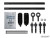 POLARIS RZR XP 1000 ATLAS PRO 2" FORWARD OFFSET A-ARMS