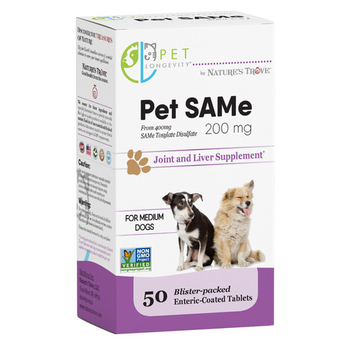 Pet Longevity Pet SAMe 200mg by Nature's Trove