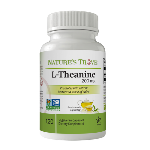 L-Theanine 200mg by Nature's Trove