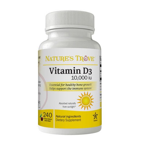 Vitamin D3 10,000 - Nature's Trove