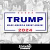 Trump Make America Great Again 2024 Vinyl Sticker