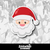 Santa Claus Christmas V2 Vinyl Sticker