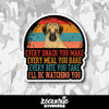Every Snack You Make, I'll Be Watching You, Anatolian Shepherd Dog Vinyl Sticker