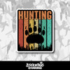 Hunting Animal Paw Vinyl Sticker