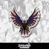American Flag Flying Eagle Vinyl Sticker
