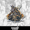 Egyptian God of Death Anubis Vinyl Sticker