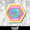 Cosmic Vibes Vinyl Sticker