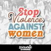 Stop Violence Against Women Vinyl Sticker