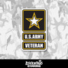 U.S. Army Veteran Vinyl Sticker