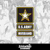 U.S. Army Husband Vinyl Sticker