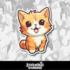 Adorable Kitten Kawaii Vinyl Sticker