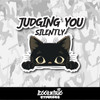 Judging You Silently Cat Vinyl Sticker