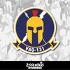 US Navy Electronic Attack Squadron 131 (VAQ-131) Vinyl Sticker