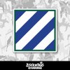 3rd Infantry Division Vinyl Sticker