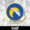 Air National Guard 122nd Fighter Squadron (122 FS) Vinyl Sticker