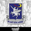 160th Special Operations Aviation Regiment (Airborne) (160th SOARA) Vinyl Sticker
