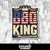 BBQ King Vinyl Sticker