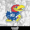 Kansas Jayhawks Vinyl Sticker