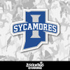 Indiana State Sycamores Vinyl Sticker